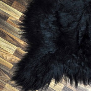XXXL ÖKO Island Schaffell schwarzbraun 135x85 Geschenk #8181
