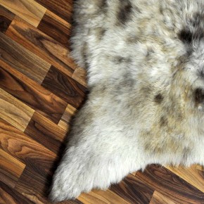 XL ÖKO Schaffell Lammfell beige braun 115x75 Teppich Geschenk #8196