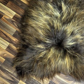 XXL ÖKO Island Schaffell Lammfell rost braun 125x80 #8240