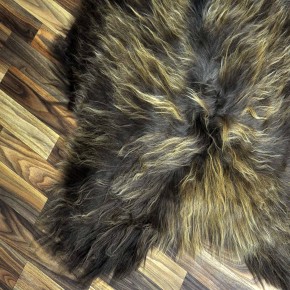 XXL ÖKO Island Schaffell Lammfell rost braun 120x85 #8241