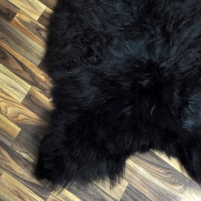 XXL ÖKO Island Schaffell Lammfell braun 120x80 #8251