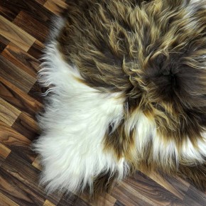 XXXL ÖKO Island Schaffell braun beige 130x80 Lammfell #8269