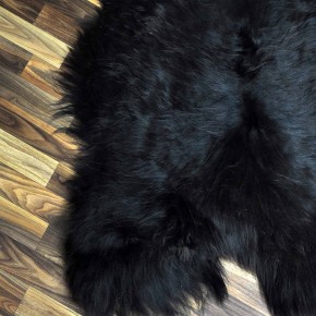 XXXL ÖKO Island Schaffell Lammfell braun 135x85 Perchten #8296
