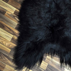 XXL ÖKO Island Schaffell schwarzbraun 120x80 Geschenk #8309