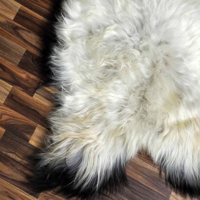 XXL ÖKO Island Schaffell beige braun 120x80 Krampus #8330