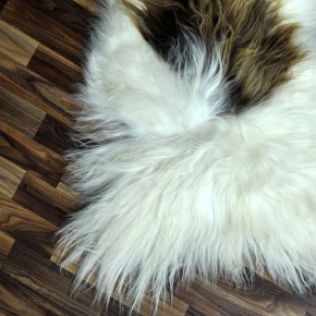 XL ÖKO Island Schaffell beige braun 110x70 Lamm #8407