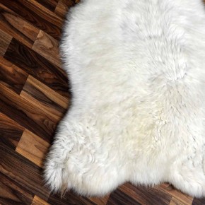 ÖKO Schaffell Lammfell beige braun 105x65 Hundebett #8421