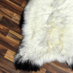 ÖKO Schaffell Lammfell beige braun 100x60 Kamin Fell #8426