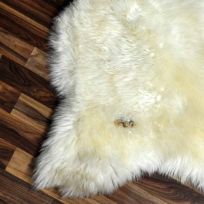 ÖKO Schaffell Lammfell beige braun 100x70 Hundebett #8434