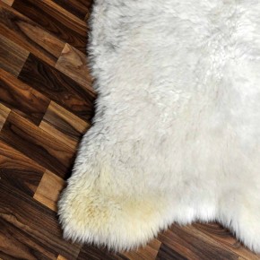 ÖKO Schaffell Lammfell beige braun 105x70 Hundebett #8445