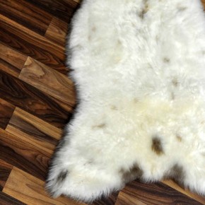 ÖKO Schaffell Lammfell beige braun 95x55 Kamin Fell #8449