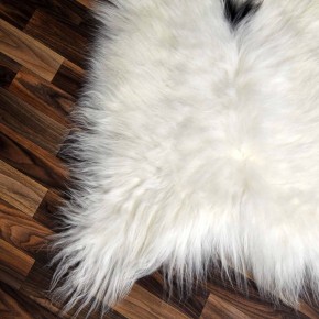 ÖKO Island Schaffell beige schwarzbraun 105x75 Perchten #8612