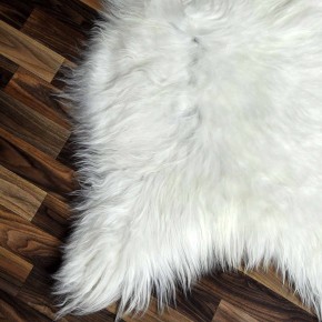 XL ÖKO Island Schaffell beige schwarzbraun 110x70 Perchten #8622