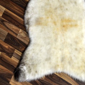 ÖKO Schaffell Lammfell beige braun 100x65 Hundebett #8682