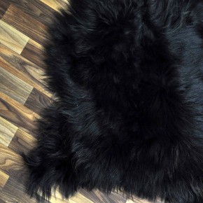 XL ÖKO Island Schaffell schwarzbraun 110x70 Geschenk #8685