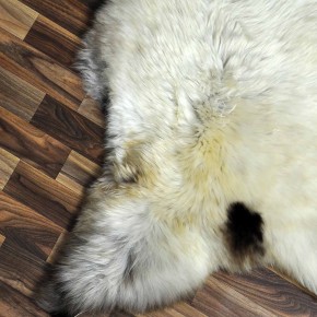 XL ÖKO Schaffell Lammfell beige braun 115x75 Kamin Fell #8700