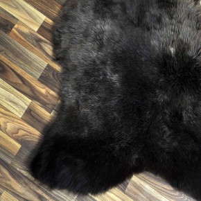 XL ÖKO Schaffell Lammfell braun grau 110x75 Kamin Fell #8743