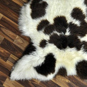 ÖKO Schaffell Lammfell beige braun 105x80 Sheepskin #8805