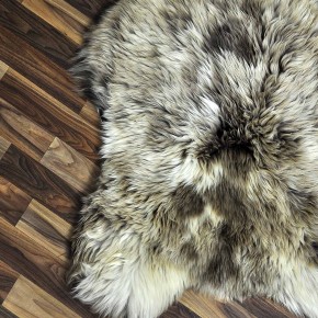 XXL ÖKO Schaffell Lammfell beige braun 120x70 Sheepskin #8831