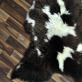 XXL ÖKO Schaffell Lammfell beige braun 120x80 Sheepskin #8833