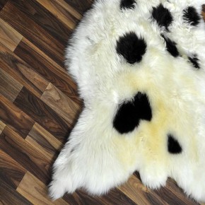 XXL ÖKO Schaffell Lammfell beige braun 120x75 Sheepskin #8834