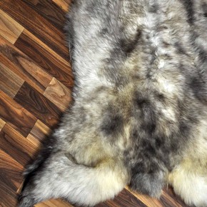 XXXL ÖKO Schaffell Lammfell beige braun 130x80 Sheepskin #8838