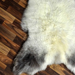 XXL ÖKO Schaffell Lammfell beige braun 120x80 Sheepskin #8899