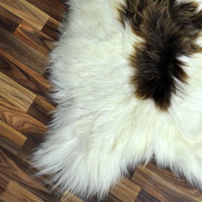 XXL ÖKO Island Schaffell beige braun 120x70 Krampus Kamin #8931