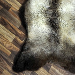 XL ÖKO Schaffell Lammfell beige braun 115x75 Sheepskin #8980