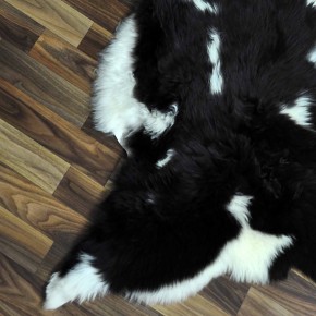 XL ÖKO Schaffell Lammfell braun beige 110x75 Sheepskin #8994