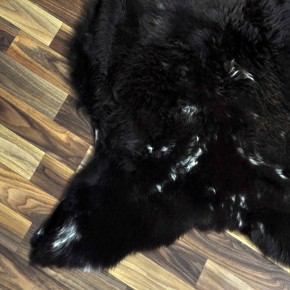 ÖKO Schaffell Lammfell braun beige 105x80 Sheepskin #8996