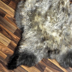 XXL ÖKO Schaffell Lammfell beige braun 120x80 Sheepskin #9002