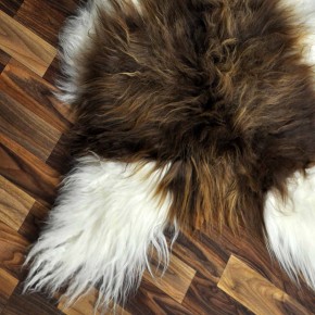 XL ÖKO Island Schaffell beige braun 110x70 #9054