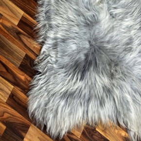 ÖKO Island Schaffell grau braun 95x60 #9061