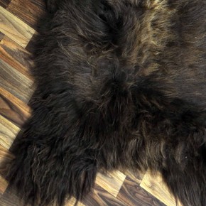 XL ÖKO Island Schaffell Lammfell rost braun 110x75 Krampus #9071