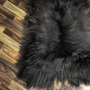 XXXL ÖKO Island Schaffell Lammfell rost braun 135x75 Krampus #9072