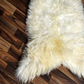 XL ÖKO Schaffell Lammfell weiß 115x70 Sheepskin #9132