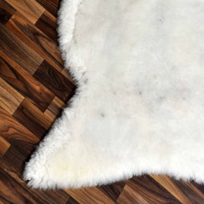 XXL ÖKO Lammfell Schaffell Fell beige braun 120x95 geschoren #9170