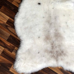 XXL ÖKO Lammfell Schaffell Fell beige braun 120x75 geschoren #9174