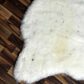 XXL ÖKO Lammfell Schaffell Fell beige braun 120x80 geschoren #9185