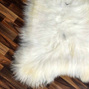 XXXL ÖKO Island Schaffell creme weiß braun 130x80 Krampus #9212