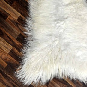 XXL ÖKO Island Schaffell creme weiß braun 120x70 #9214