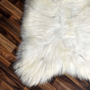 XXL ÖKO Island Schaffell creme weiß braun 125x80 Krampus #9216