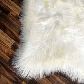 XXL ÖKO Island Schaffell creme weiß braun 120x80 Rugs #9222