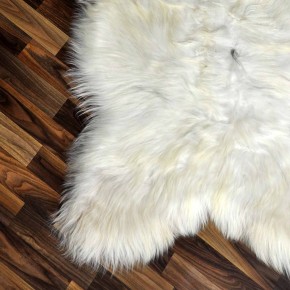 XXXL ÖKO Island Schaffell creme weiß braun 130x70 #9226