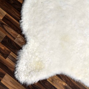 XL ÖKO Lammfell Schaffell Fell beige braun 115x70 geschoren #9235