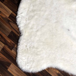 XXL ÖKO Lammfell Schaffell Fell beige braun 120x75 geschoren #9236