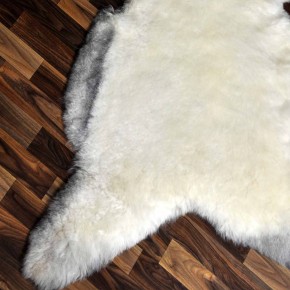 XXL ÖKO Lammfell Schaffell Fell beige braun 120x80 geschoren #9237