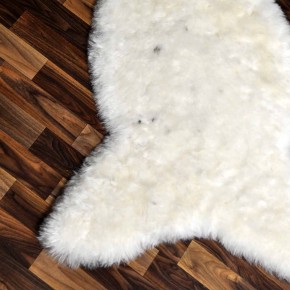 XXL ÖKO Lammfell Schaffell Fell beige braun 120x65 geschoren #9242