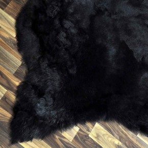 XL ÖKO Lammfell Schaffell Fell braun grau 115x85 geschoren #9250
